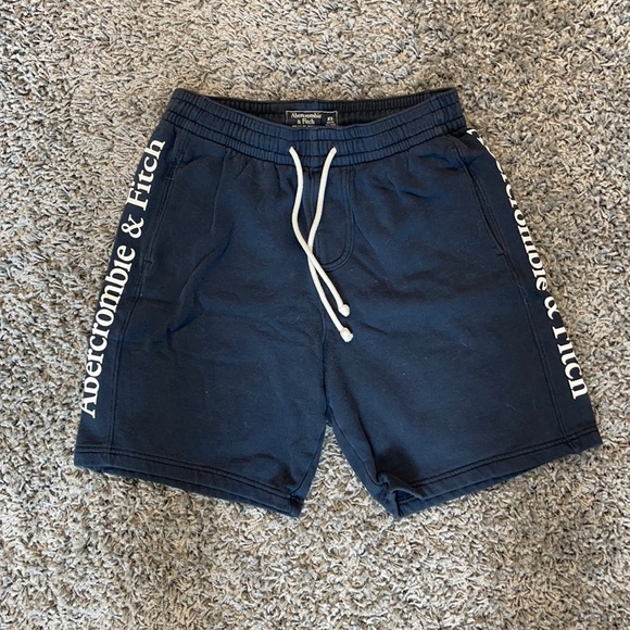abercrombie fleece shorts
